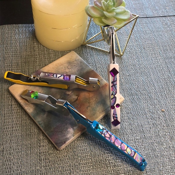 #58d 🐢NWOT Blinged Out Corkscrew with Tortoise Shell Vibes🐢 - Picture 5 of 17